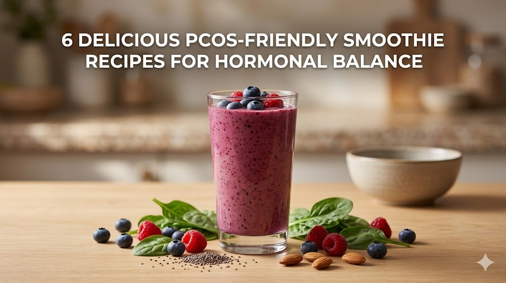 Blend for Balance: 6 Delicious PCOS-Friendly Smoothie Recipes.