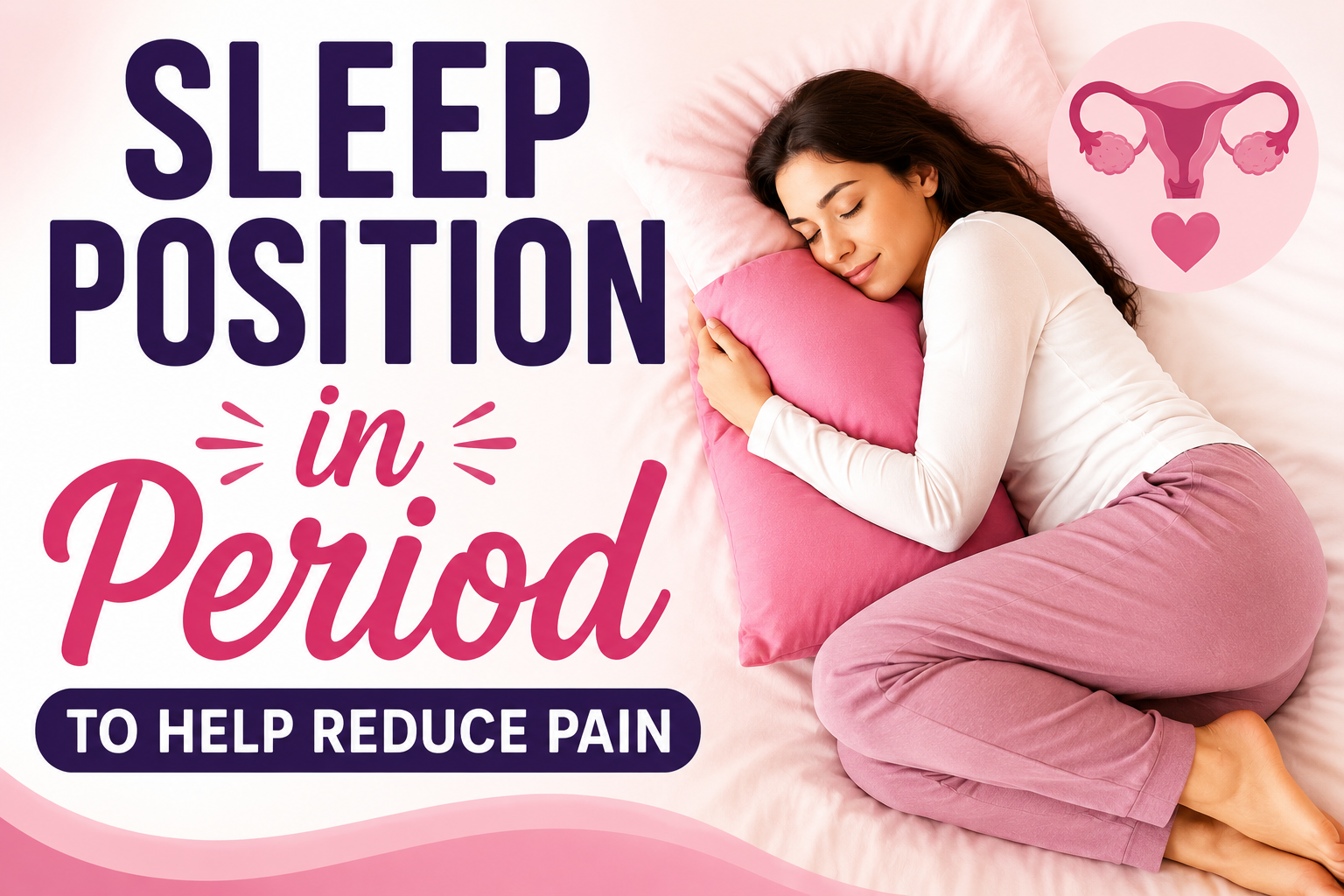 how to sleep during periods
