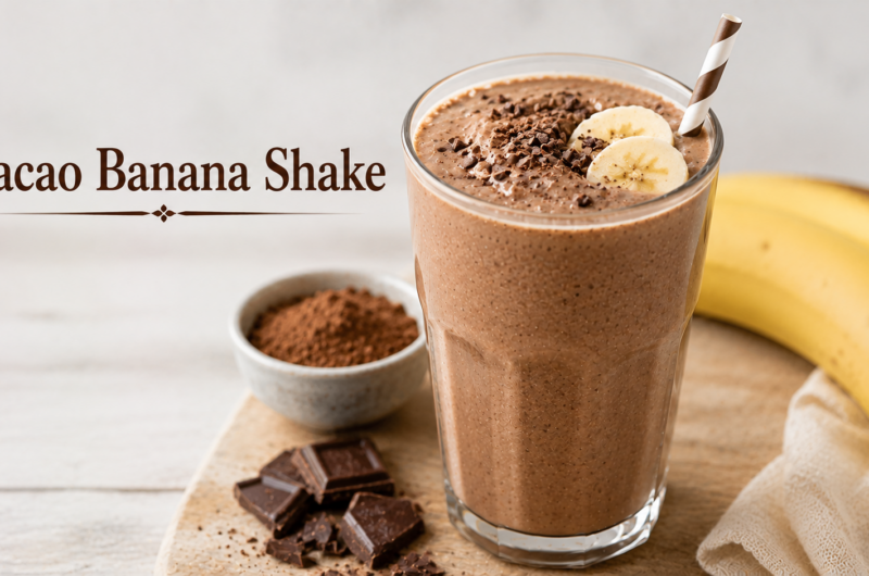 Cacao Banana Shake