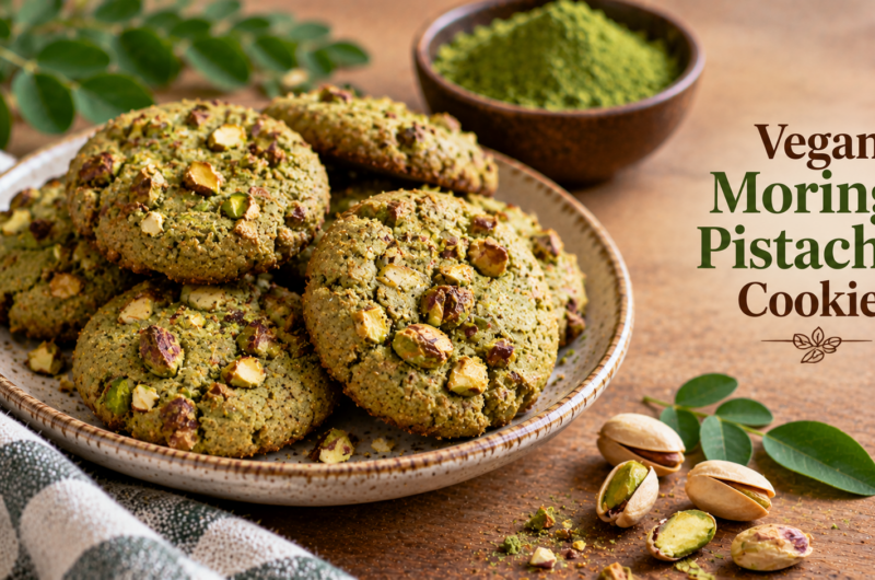 The Best Halloween Vegan Moringa Pistachio Cookies During Menstrual Cycle