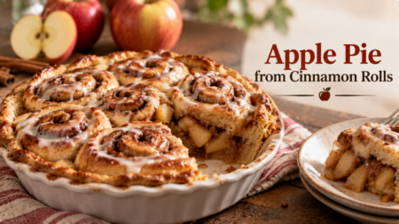 Halloween Style Apple Pie From Cinnamon Rolls for Periods: Easy & Nourishing