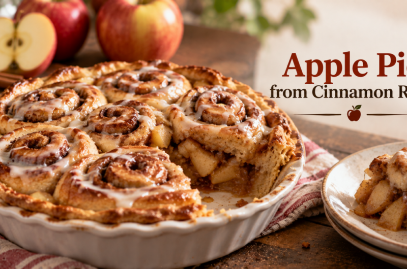 Halloween Style Apple Pie From Cinnamon Rolls for Periods: Easy & Nourishing