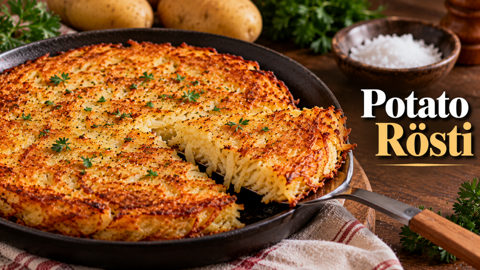 Periods-Friendly Christmas Potato rösti