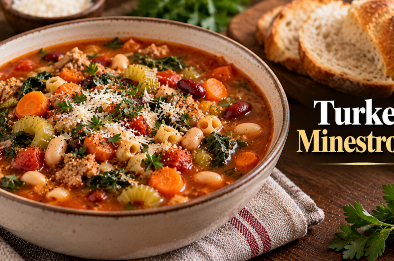 Christmas Turkey minestrone During Periods