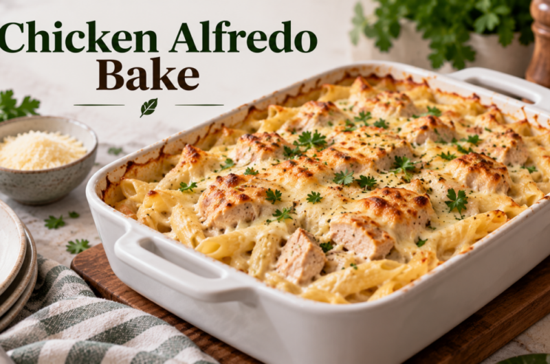 Chicken Alfredo Bake Recipe for PMS
