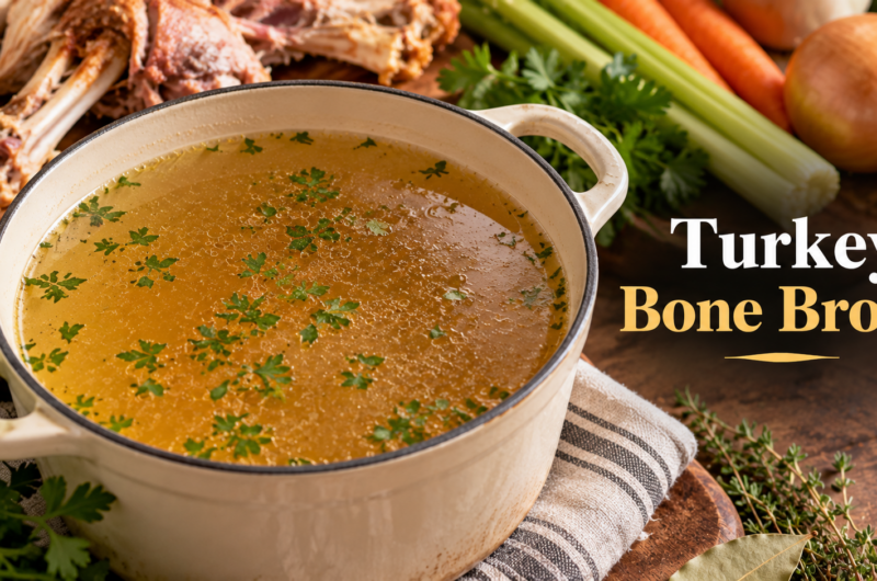 Menstrual-Friendly Turkey Bone Broth Recipe