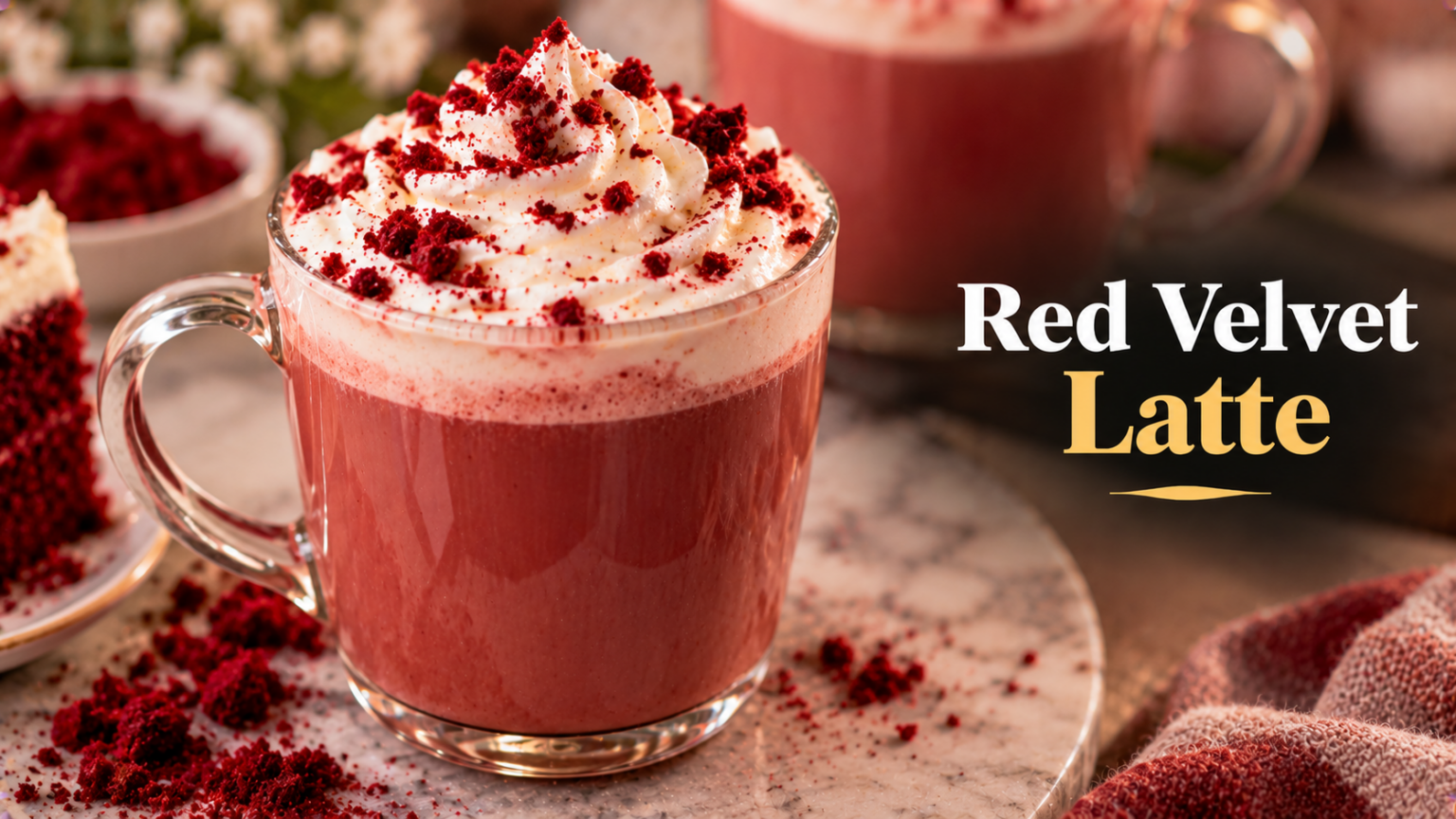 Menstrual / Periods-Friendly Red Velvet Latte