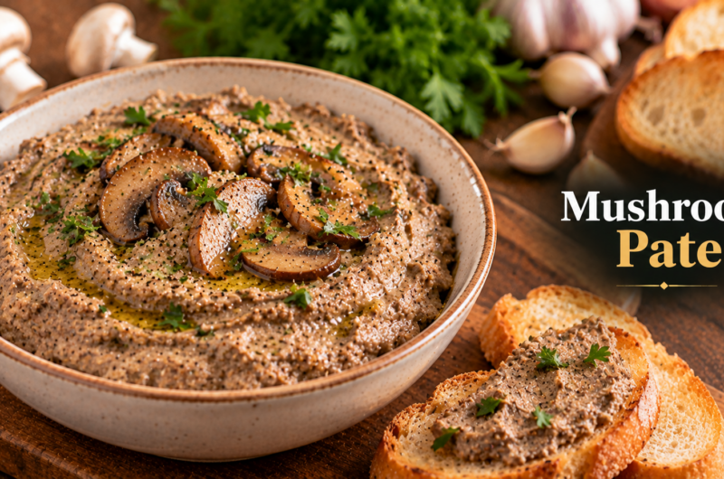 Periods-Friendly Mushroom Pate Recipe