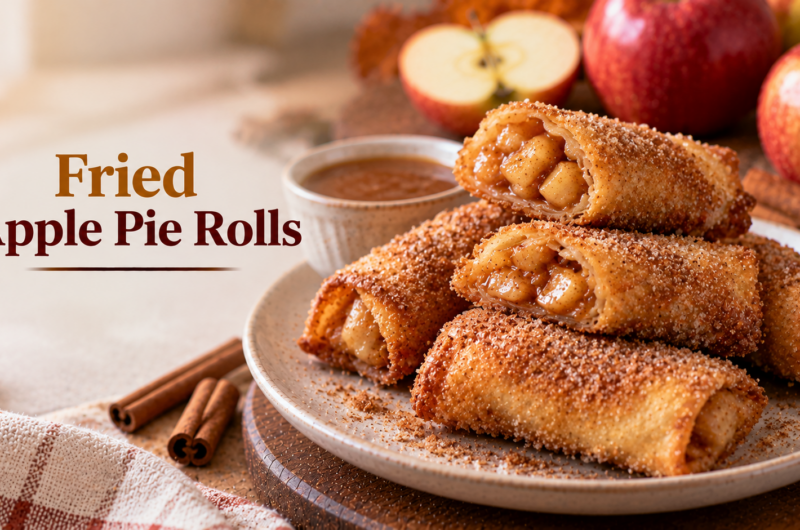 Halloween Fried Apple Pie Rolls for Periods: Easy, Cozy & Delicious Treat