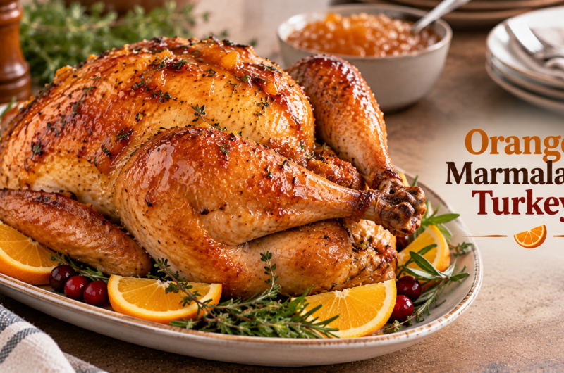 Orange Marmalade Turkey Legs for Periods: Spooky & Nourishing