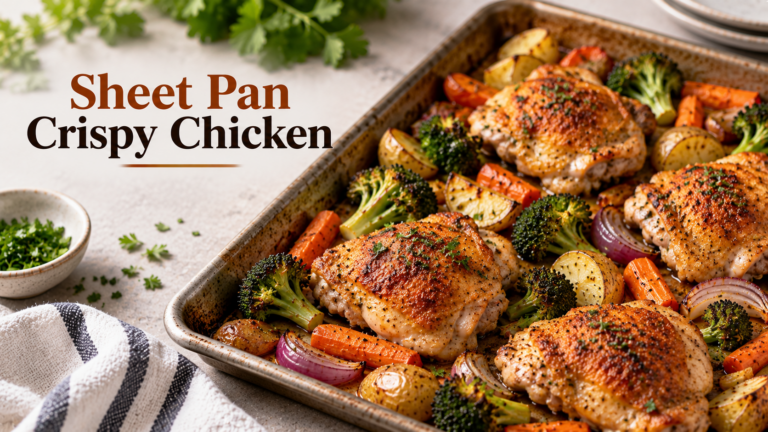 Sheet-Pan Crispy Chicken with Squash & Tomatoes Recipe for PMS