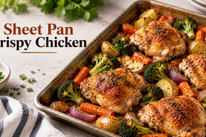 Sheet-Pan Crispy Chicken with Squash & Tomatoes Recipe for PMS