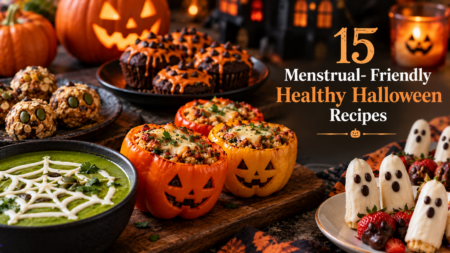 15 Menstrual- Friendly Healthy Halloween recipes