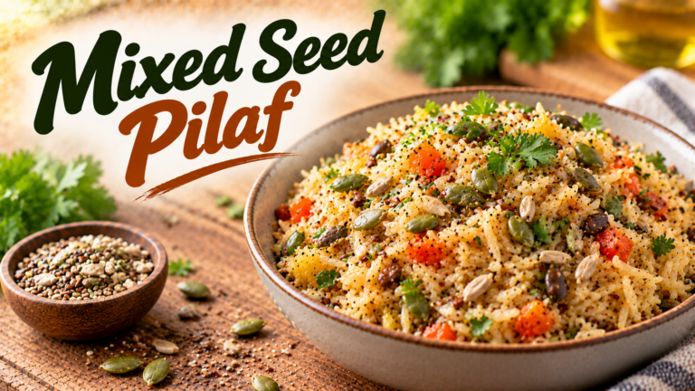 Periods-Friendly Mixed Seed Pilaf