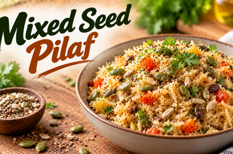 Periods-Friendly Mixed Seed Pilaf