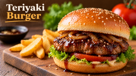 Hormone-Happy Period-Friendly Hawaiian Teriyaki Burger Recipe