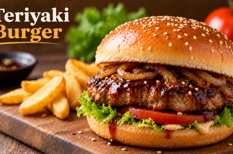 Hormone-Happy Period-Friendly Hawaiian Teriyaki Burger Recipe