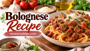 Healthy Bolognese Recipe (PCOS-Friendly)