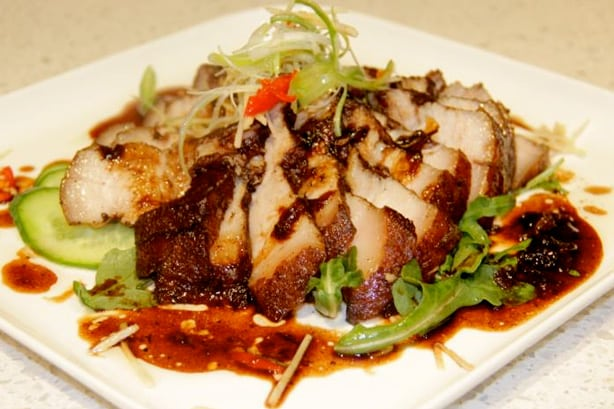 Balsamic Pork with Blueberry Sauces (PCOS Friendly Recipe)